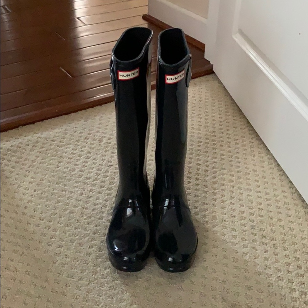 Hunter High Gloss Rain boots